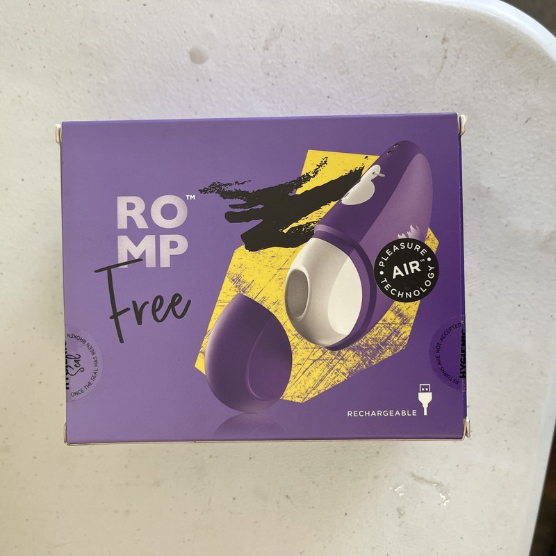 WOW ROMP Free Sex Toys for Women Clitoris Stimulator Air Pleasure Technology