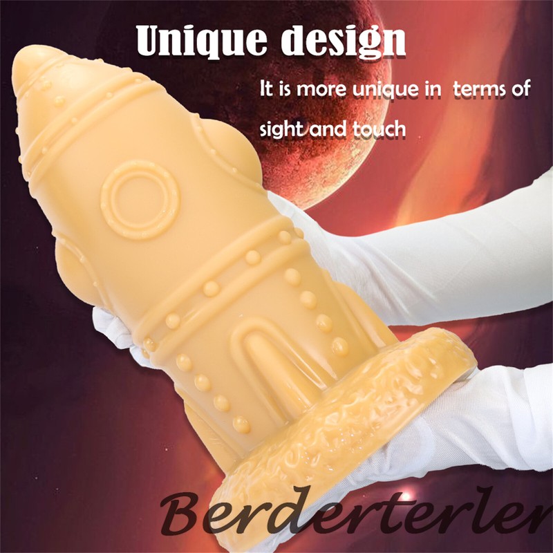 Super Large Rocket Butt Plug 32x12cm 2.6kg Bump Stimulating Anal Toy for Adults gallery