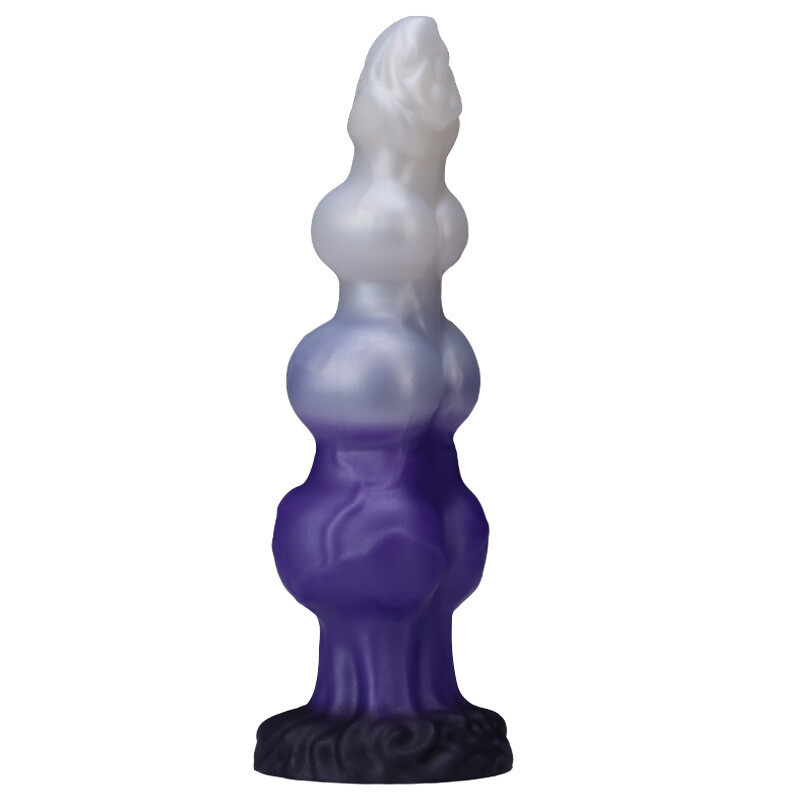 7.4&Prime; Alien Knot Dildo G-spot Sex Toy Dong Cock Butt Plug Women Men Masturbator