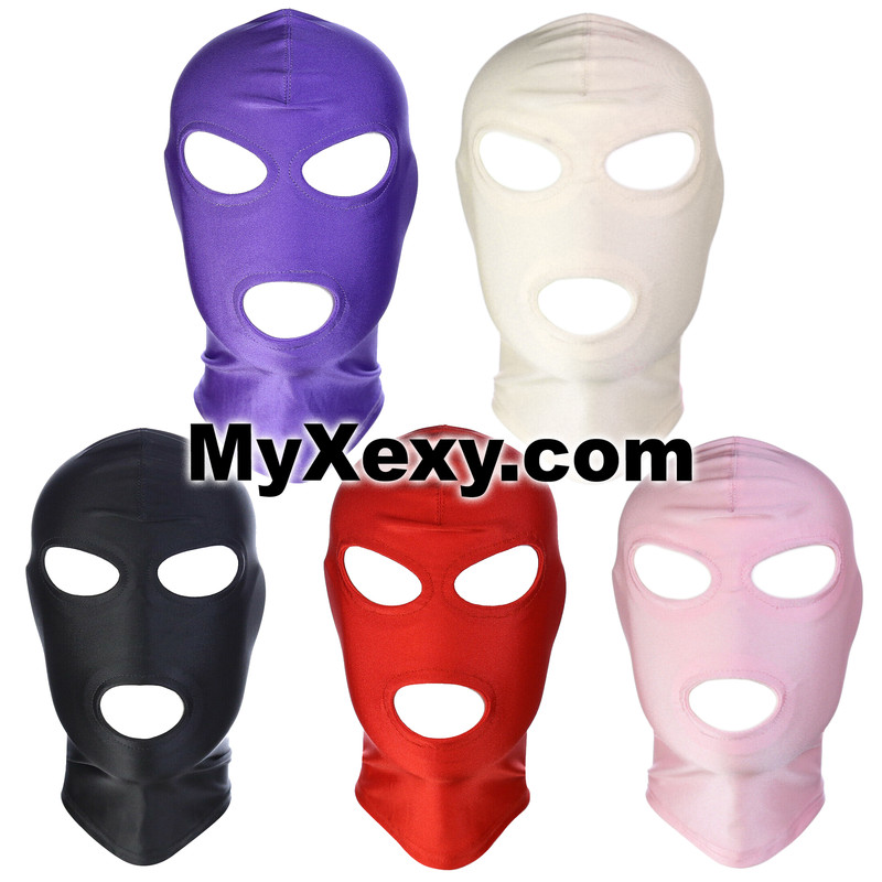 Faceless 3 Hole • Mouth & Eye Hole Full Face Mask Balaclava XEXY ADULT SEX TOYS" gallery
