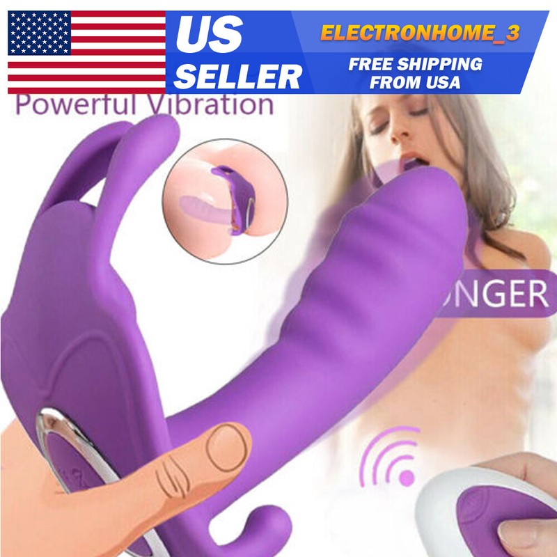Remote Wearable Panties Dildo Vibrator Clit-G-Spot-Massager-Sex Toys-for-Women