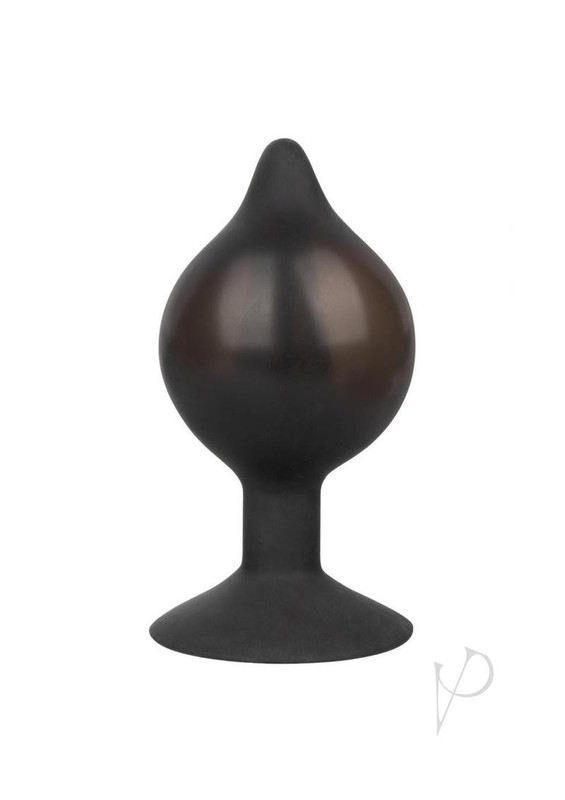 Medium Silicone Inflatable Plug - Black gallery