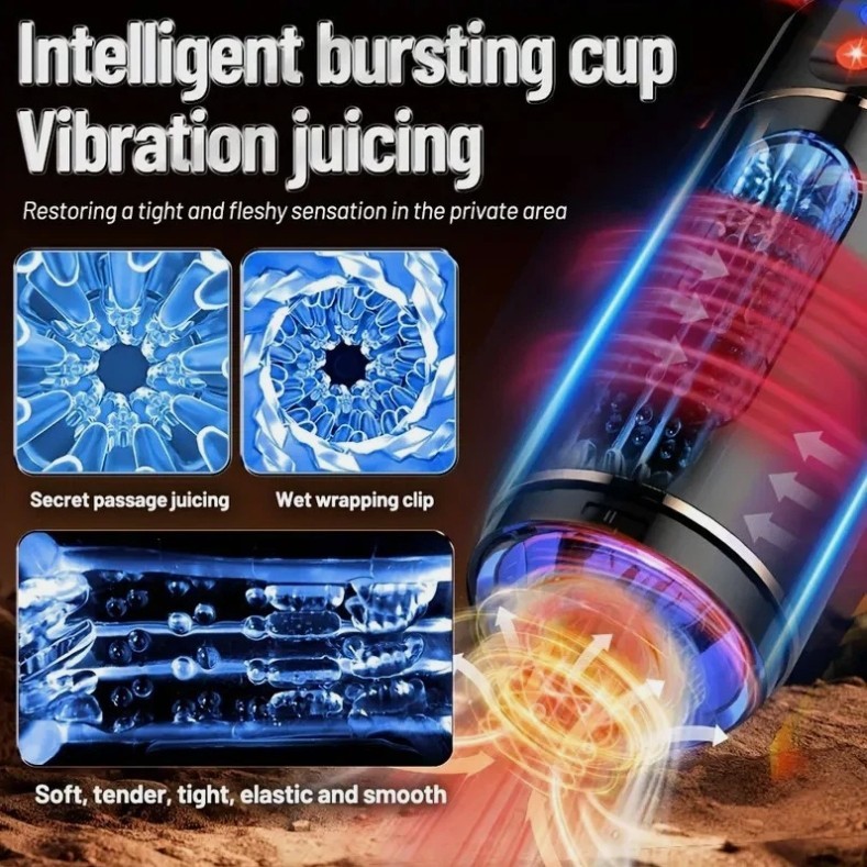 Men Masturbators Automatic Handsfree Stroker Cup Sex Toy Penis Masterbater Adult gallery