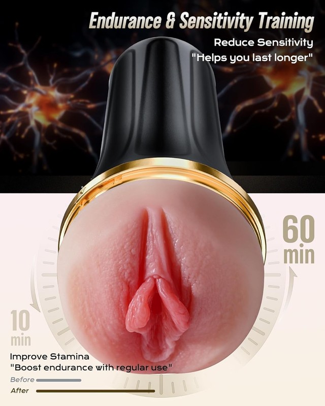 3 in 1 Realistic Oral Vagina Anal Pocket Pussy Male Masturbator Sex Toys for Men gallery