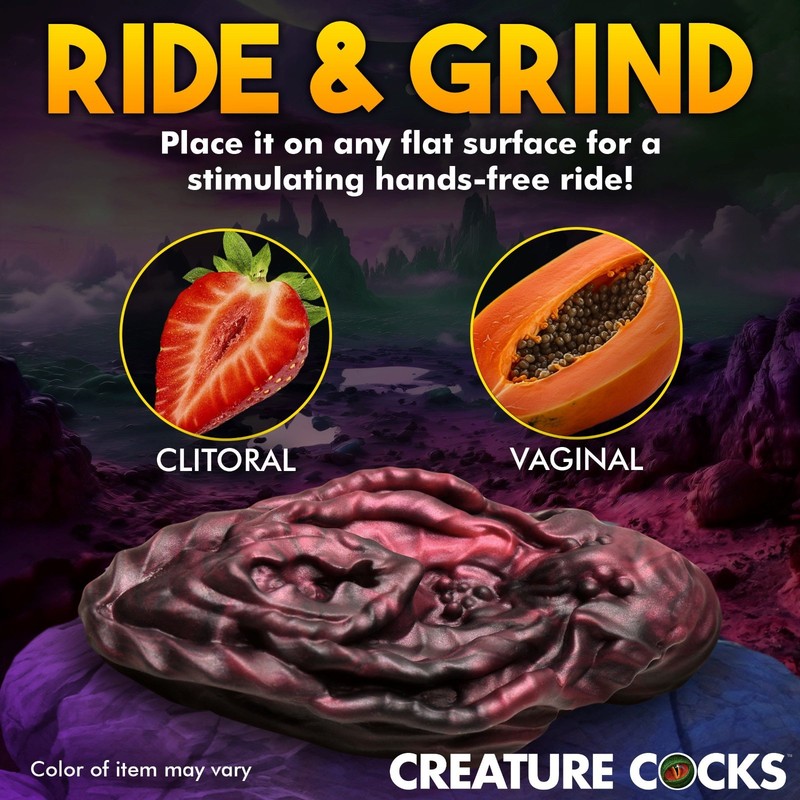 XR Brands Creature Cocks Xeno Pussy Vulva Silicone Grinder, New gallery