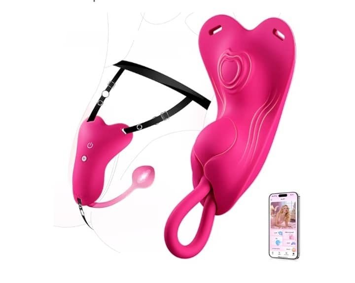 Wearable Vibrator Couples Sex Toys Vibrating Panties Dildo Anal Plug G Spot Clit