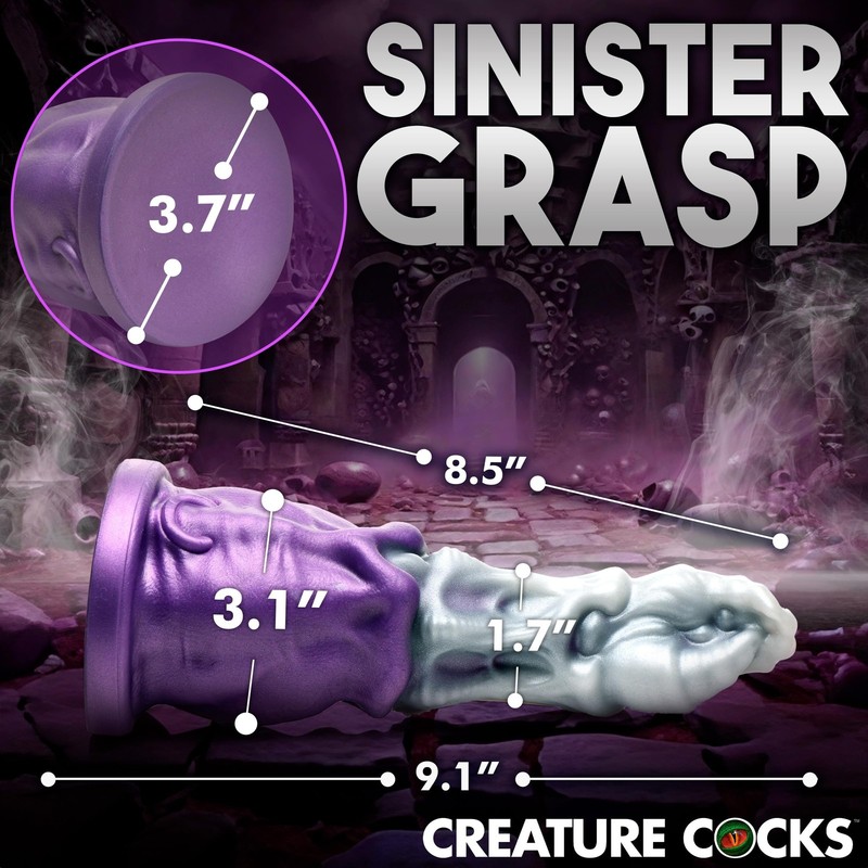 CREATURE COCKS Grim Reaper Silicone Dildo for Men, Women, & Couples. Fantasy gallery