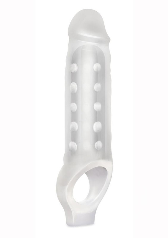 Blue Line C&B Gear Mighty Extender Textured penis-sleeve Adds Length & Girth