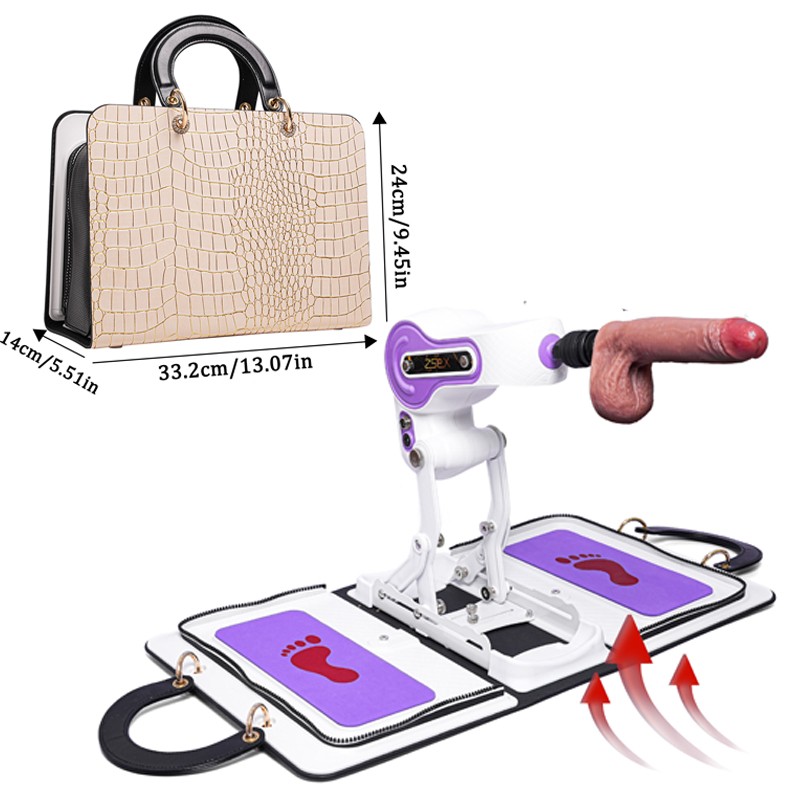 Portable Heating Dildo Vibrator Thrusting Sex Machine Sex Toys Masturbator US gallery