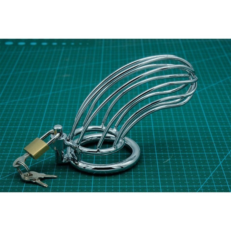Male Chastity Penis Cock Cage Belt Device Band Auxiliary Ring Bondage Sex Toys gallery