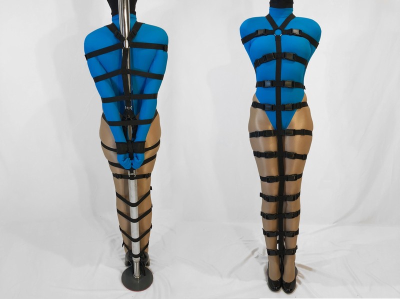 Self Bondage Pole Tie System