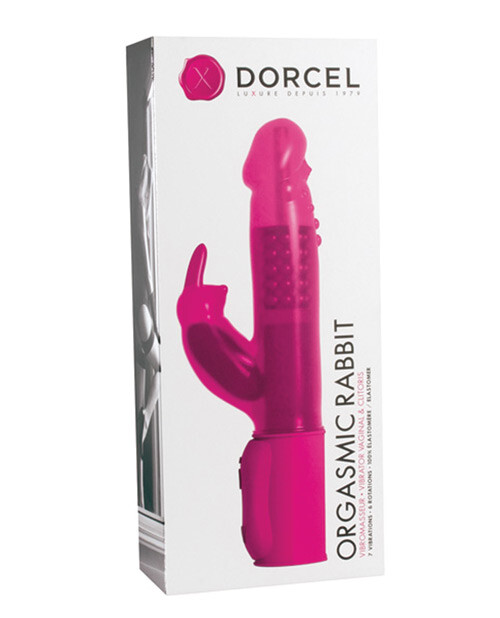 Dorcel Orgasmic Rabbit Vibrator 24cm Red
