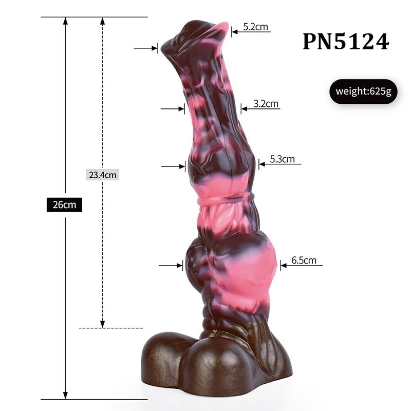 Big Anal Plug Silicone Squirting Penis Knot Ejaculation Dildo Adult Sex Toys gallery