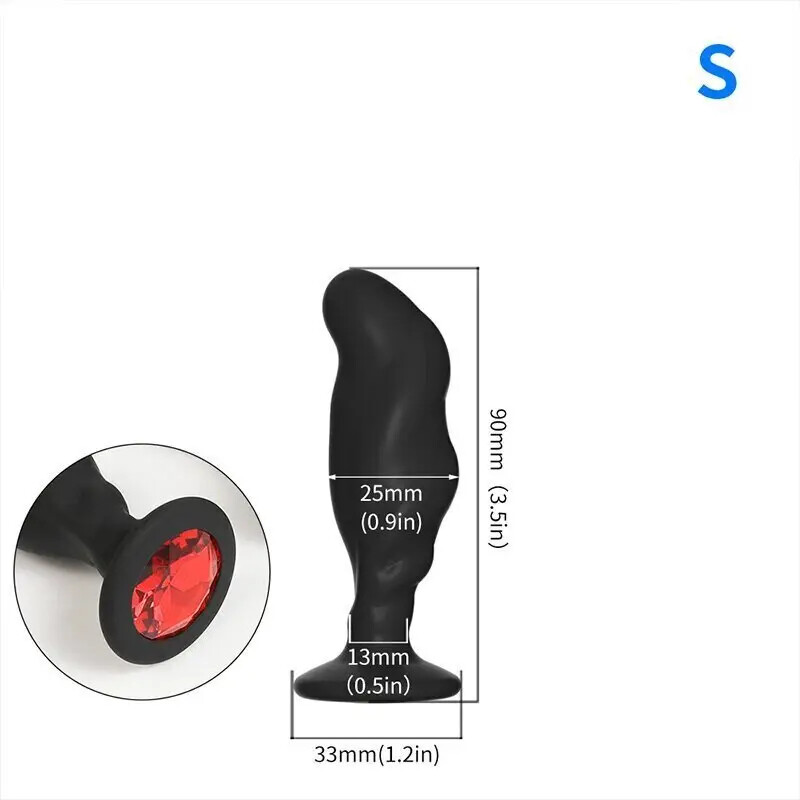 Silicone Design Anal Butt Plug Fantasy Anal Stimulation Anal Trainer SM Sex Toys