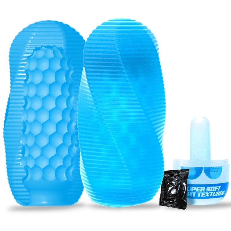 Male Masturbator Adult Sex Toys for Men Spinning Textured Stroker Pocket Pus…
