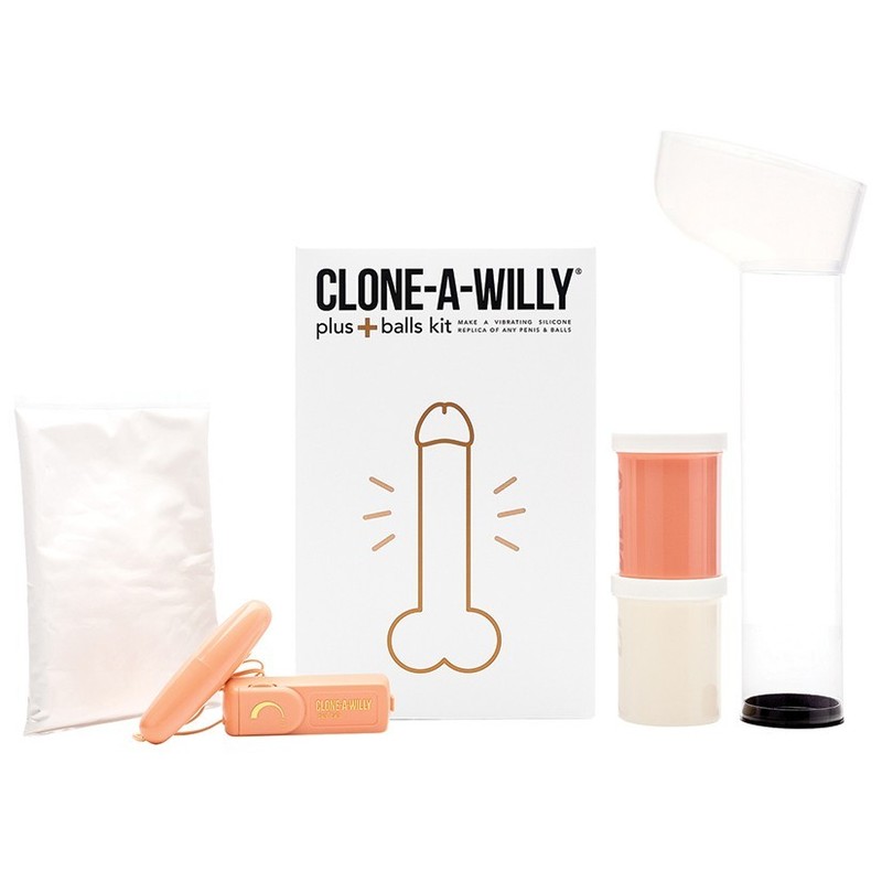 Clone A Willy Plus Balls Vibrating Silicone Kit - Light, Medium & Deep Skin Tone
