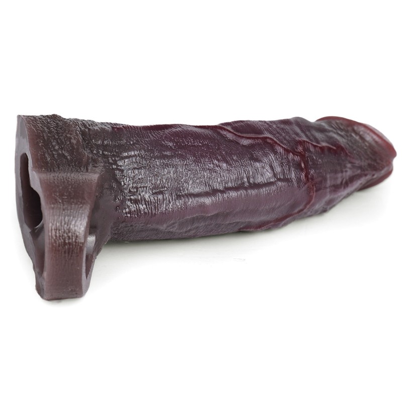 Male Cock-Girth-Enlarger-Enhancer-Penis-Extension-Extender-Sheath-Sleeve-Men Big gallery