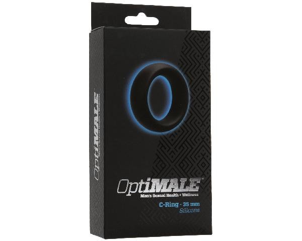 Doc Johnson OptiMALE - Black C-Ring - 35 mm gallery