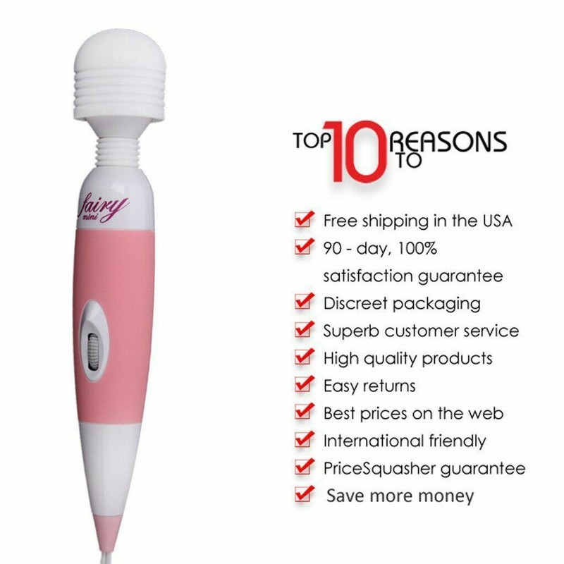 Multi-Speed Neck Full Body Personal Massage Wand Handheld Vibrator For Men Women gallery