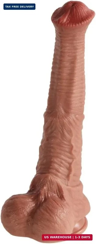 Wild Stallion! 12 Inch Giant Dildo – Massive, Long, Thick, Wide, Big,