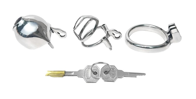 Chastity Lock Abstinence Restraint Wearing Bird Cages Sexual and Sexual Products