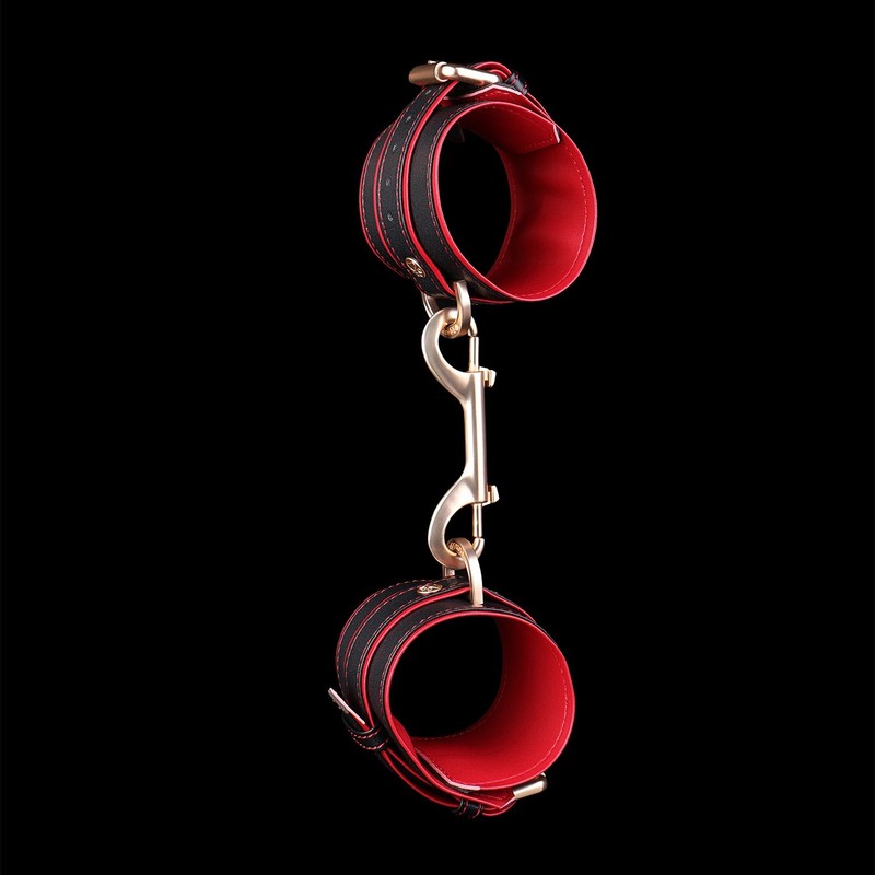 Microfiber Leather Wrist Cuffs Ankle Restraint BDSM Bondage Wristband Fetish Toy gallery
