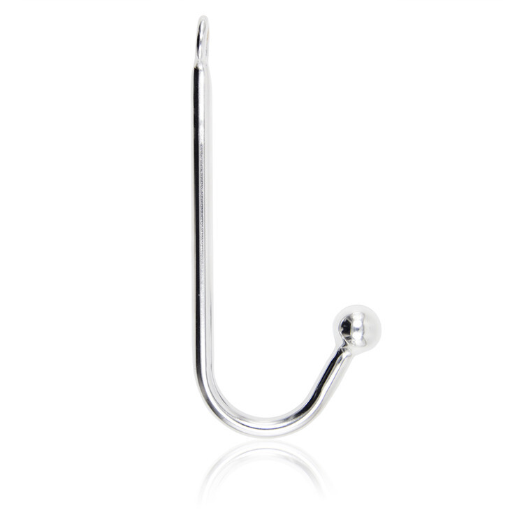 BDSM Stainless Steel Anal Hook Butt Plug Metal Dildo Waist Band Belt Sex Toys US