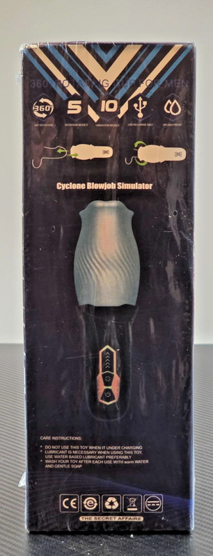 ORAI 360° Rotating Male Masturbator with 10 Vibration Modes & 5 Speeds