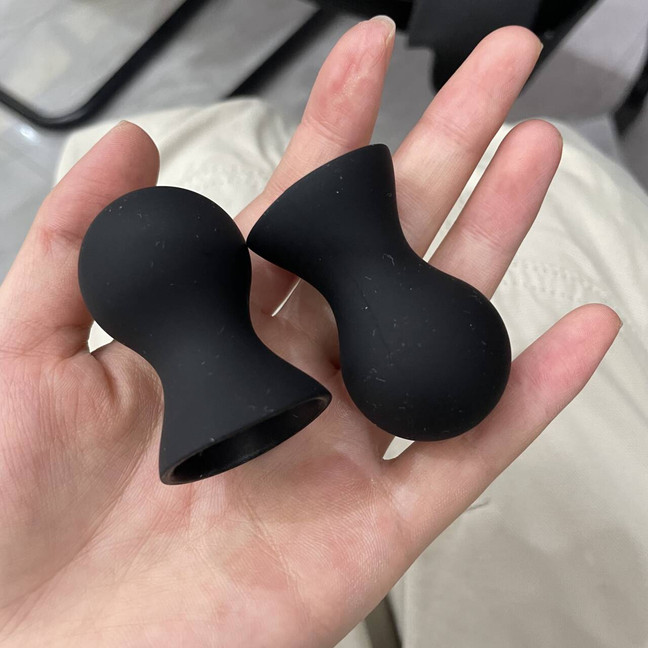 Black Silicone Nipple Sucker Cup Breast Massager Clitoris Stimulator No Vibrator gallery