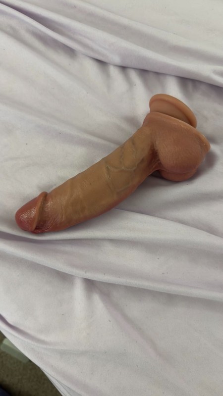 Liquid Silicone Realistic Dildo Suction Cup Penis Dick Women Sex Toys Thick Dong gallery