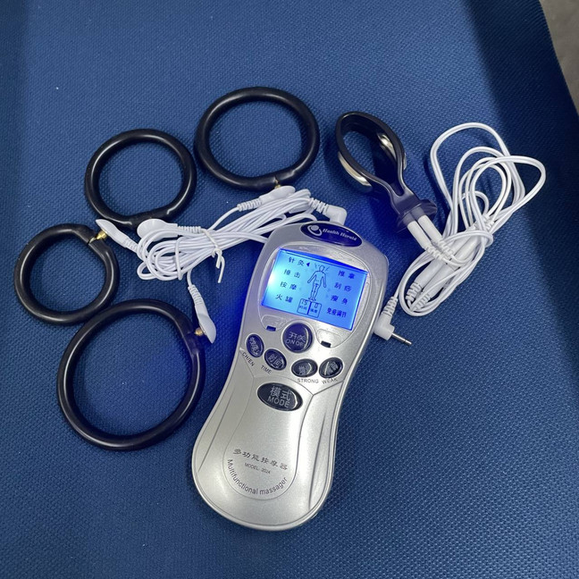 Shock Estim Butt​ Plug Anus Vagina Anal Sex Toys Prostate Massager for Women Men