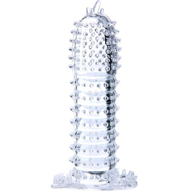 Baile – Transparent Stimulation Points Penis Sleeve 14 Cm