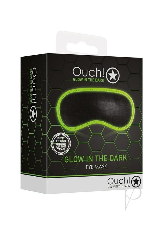 Ouch! Eye Mask Glow in the Dark – Green