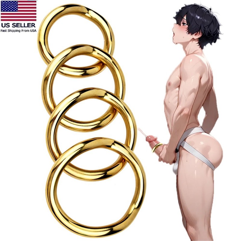 4 Endurance Men Penis Rings Male Enhancement Delay Ejaculation Personal Toy BDSM