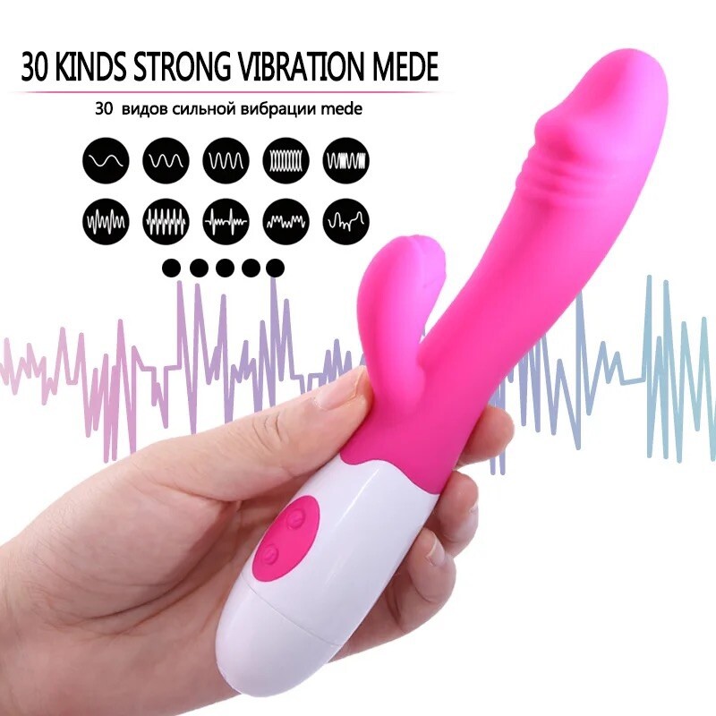 30 Speed Modes Silicone G Spot Vibrator Stimulator Adult Sex Toy