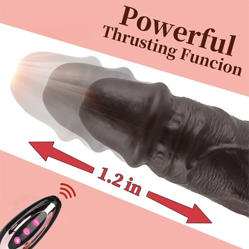 Realistic Dildo Thrusting Massager Thick Dong Vibrator Cock Sex Toys for Women gallery