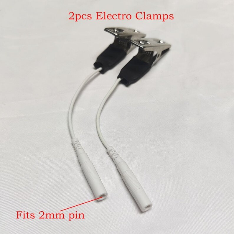 DIY E-Stim Sex Nipple Clamps BDSM Play Single Pole Sex Toys