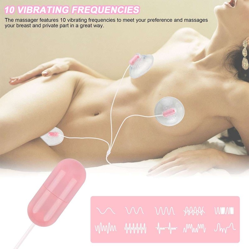 Breast Stimulator Pump Sucking Nipple Clit Vibrator Silicone Sex Toys For Women gallery