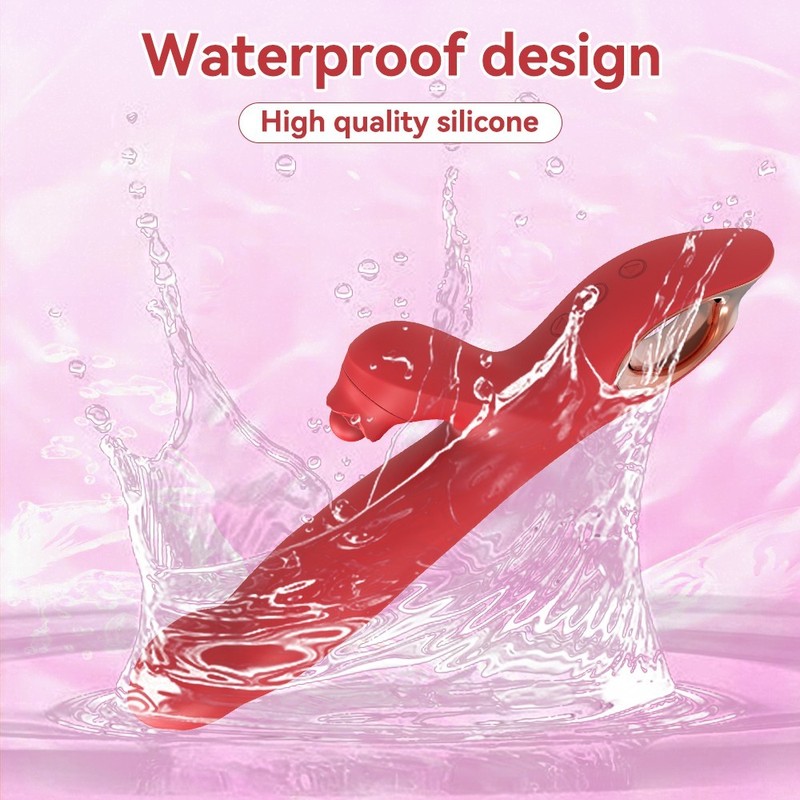 Dual Motor G Spot Rabbit Vibrator Swinging Clitoral Stimulator for Women gallery