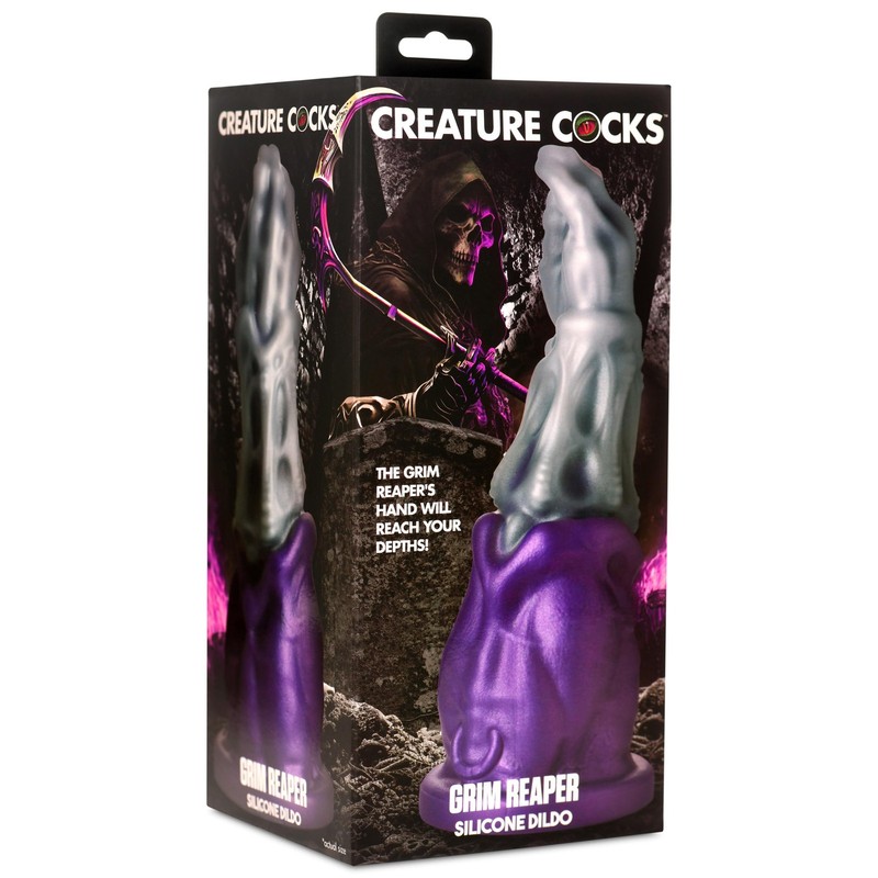 CREATURE COCKS Grim Reaper Silicone Dildo for Men, Women, & Couples. Fantasy gallery