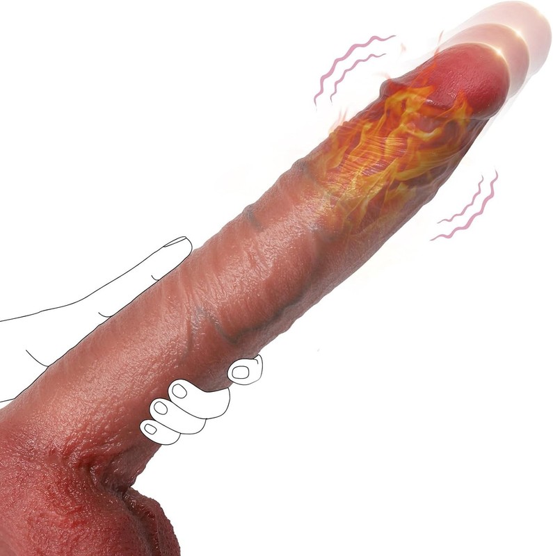 Multi Functional Dildo Vibrator 11 Inch with 7 Thrusting and 10 Heating Settings gallery