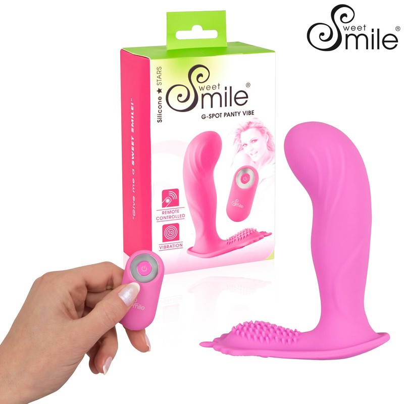 Sweet Smile Double Vibrator Women Wearable G-spot Spot Panty Vibe Vibrator