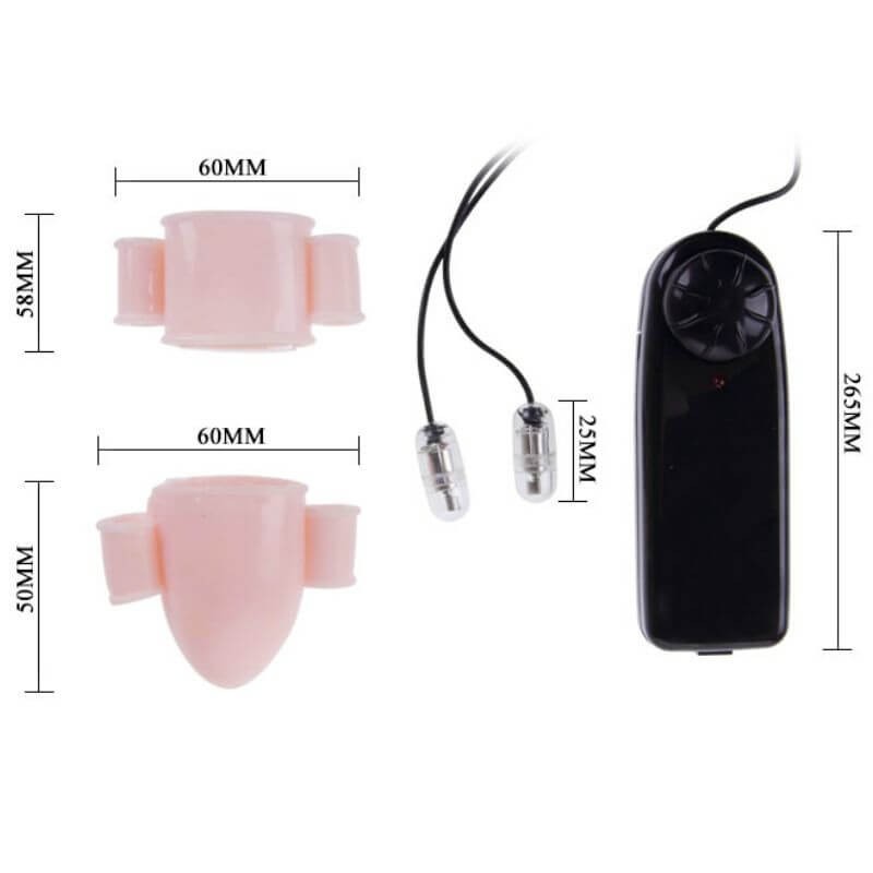 Alfred Dance - Phallic Ring and Hooded Silicone Glans with Vibration gallery