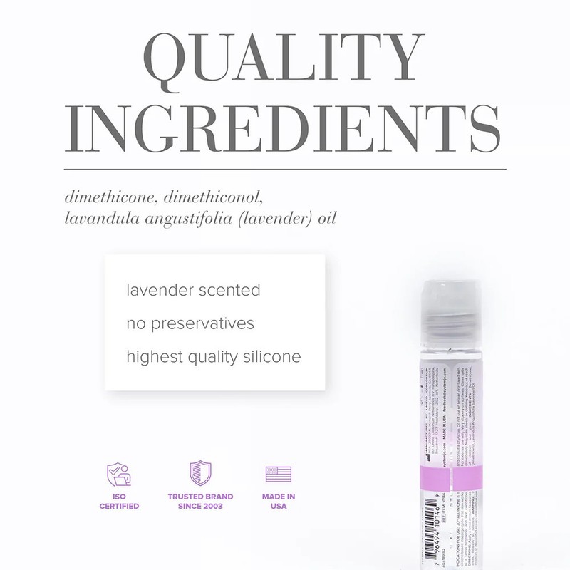 JO All-In-One Sensual Massage Glide Lavender 1 oz. gallery