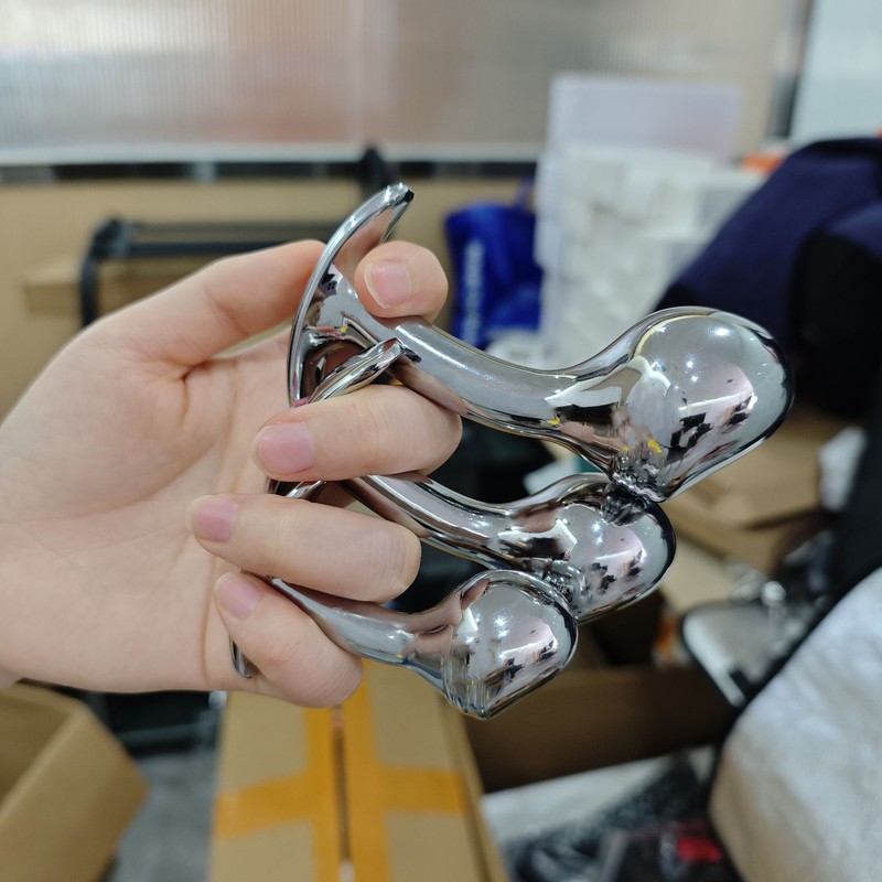 Metal Steel Anal Butt Plug G-spot Probe Prostate Massager Sex Toys for Men Women gallery