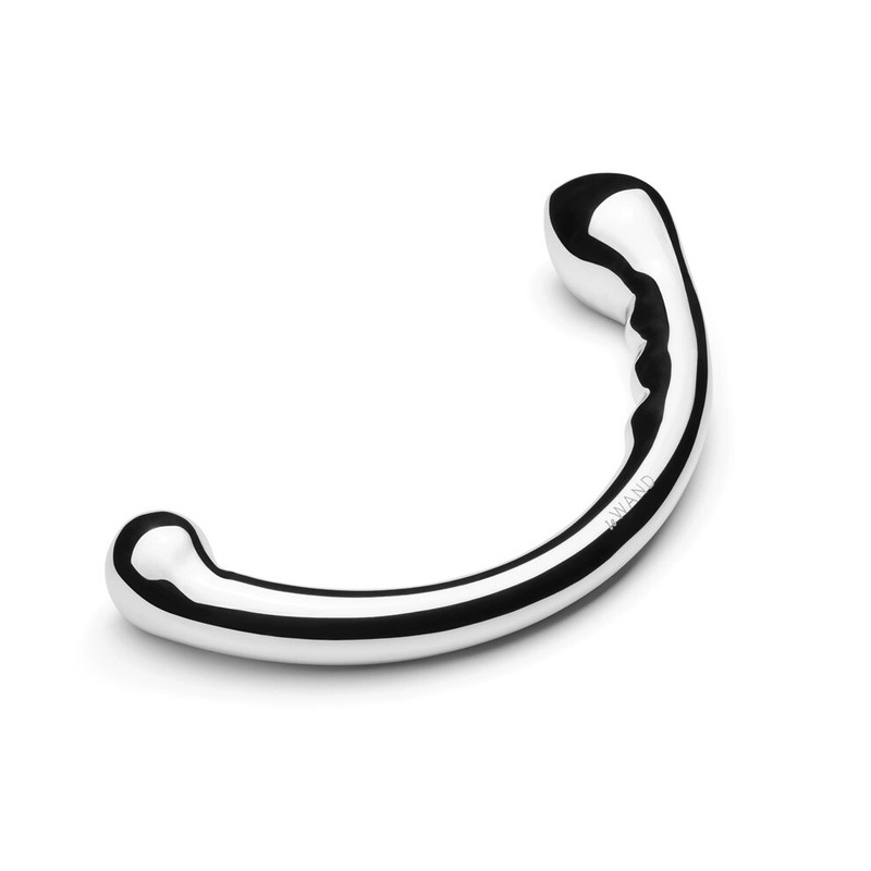 G-Spot and Prostate Stimulator le Wand Hoop Stainless Steel Double 1kg gallery