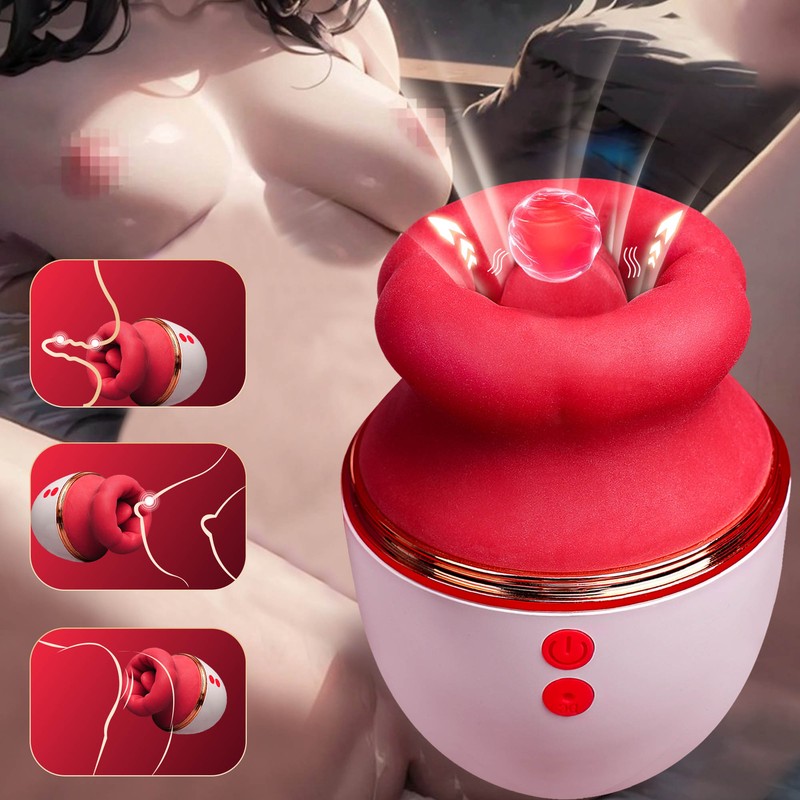 Sucking Vibrator Clit Sucker Dildo G-spot Oral Massager Vibrator Women Sex Toys gallery