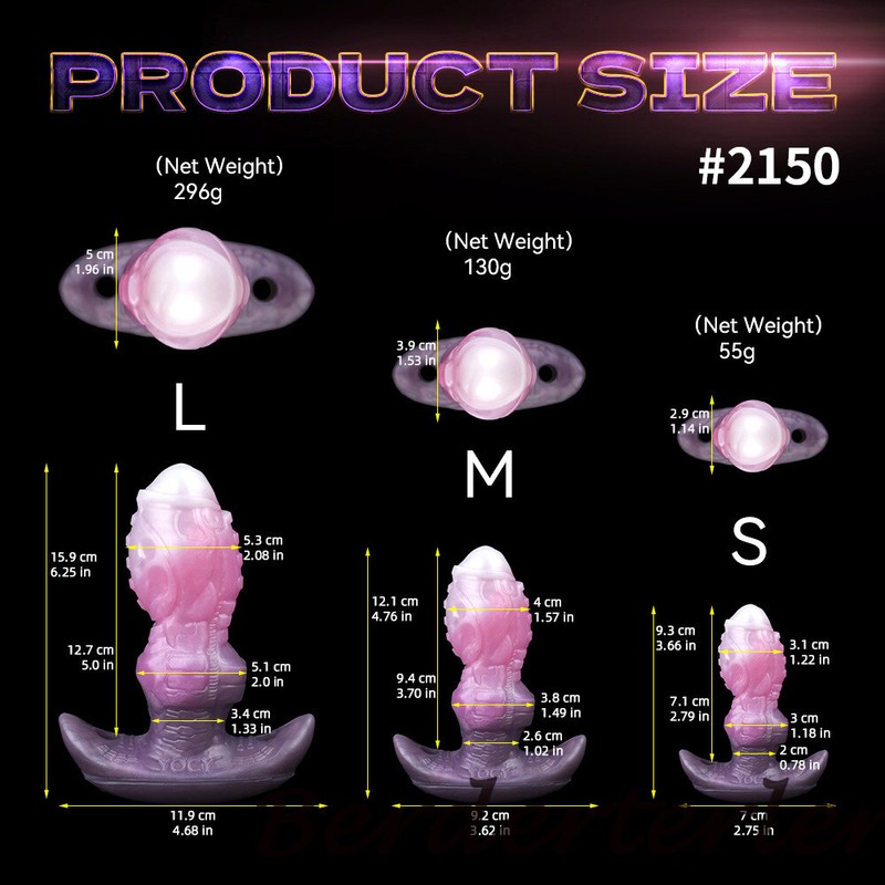 Fantasy Anal Plug S,M,L Size Butt Plug Silicone Knot Buttplug Sex Toys For Women gallery