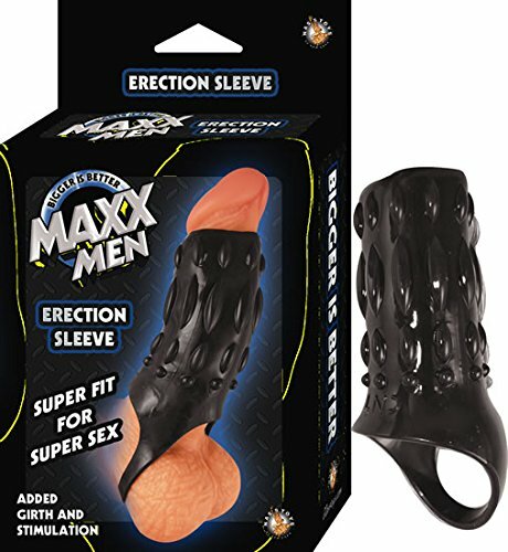 Maxx Men Erection Sleeve Black 4.5 Inch