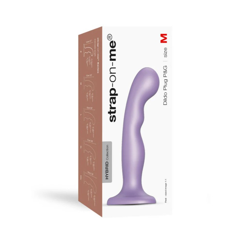 Strap-On-Me Hybrid DildoPlug P&G LtPur M